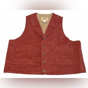 Frontier Classics Comstock Vest Old West Cut 5 Button 4 Welt Pockets Reenactment